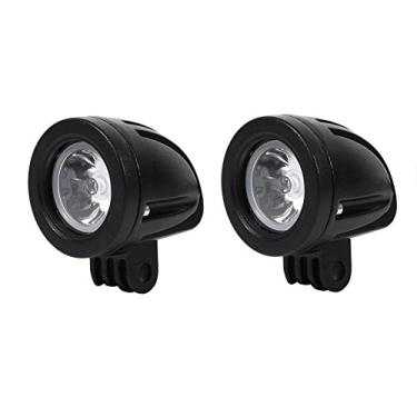 Imagem de Leapiture 2pcs 10W LED luz de trabalho redonda de alta potência luz de trabalho off road condução lâmpada de neblina holofotes de motocicleta