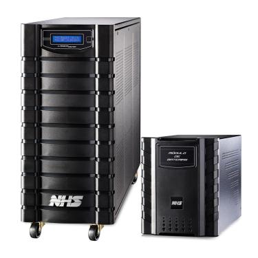 Imagem de Nobreak NHS Laser Senoidal 4200VA Entrada Bivolt Saída 120/220V Bateria 12x9Ah/144V + Mód. 12x9Ah