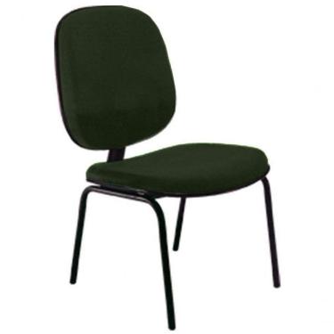 Imagem de Cadeira Diretor Fixa Para Escritório Linha Uno Verde