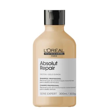 Imagem de Shampoo Absolut Repair Gold 300ml - Loreal Professionnel