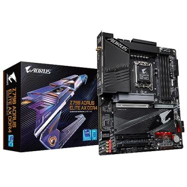 Imagem de Placa Mãe Gigabyte Z790 AORUS ELITE AX WiFI (LGA 1700/4xDDR4/HDMI/USB 3.2/M.2)