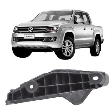 Imagem de Suporte Guia Para Choque Dianteiro Amarok 2010 Até 2016 - Nat, DIREITO