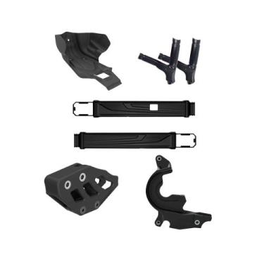 Imagem de Kit Crf 230 Prot Motor/Quadro/Balança +Guia Corr +Anti Block - Anker