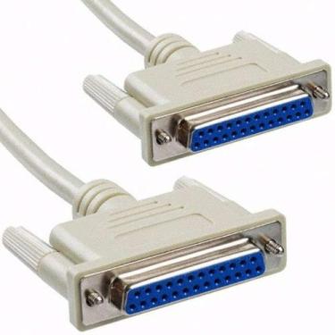 Imagem de Cabo Paralelo Db25 Femea X Db25 Femea 1,8mt - Eletronica Castro