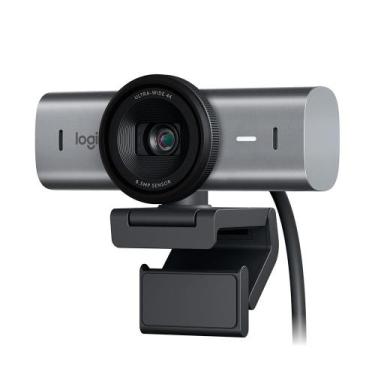 Imagem de Webcam Ultra HD 4K Logitech MX Brio Com Microfones com Redução de Ruíd