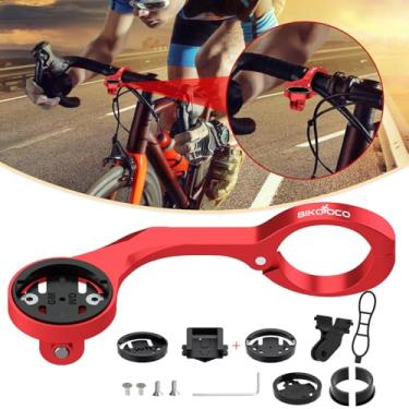 Imagem de BIKOOCO Suporte de computador para ciclismo frontal - Suporte de bicicleta Garmin para Garmin Edge 200 500 510 520 800 810 820 1000 1030, suporte de computador de bicicleta compatível com computador