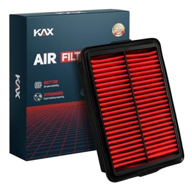 Imagem de KAX Filtro de ar de motor premium, substituição CA12057 para Hyundai Elantra 2017-2020), Kona 2018-2023, Kia Forte 2019-2023, Forte5 2020-2023, Soul 2020-2023