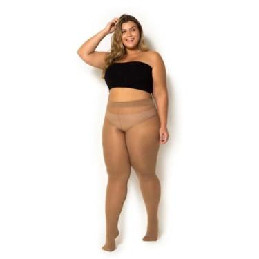 Imagem de Meia Calça Trifil Fio 15 6394 Efeito Transparente Poliamida, Mel, G