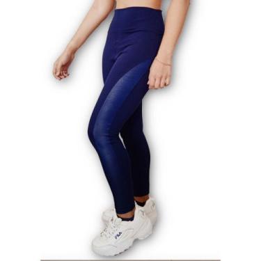 Imagem de Calça Legging Heide Ribeiro Montaria, Azul marinho, P
