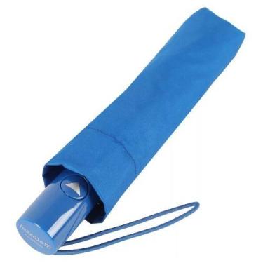 Imagem de Guarda-chuva Mini Automático Cabo Reto Azul  Fazzoletti, 584