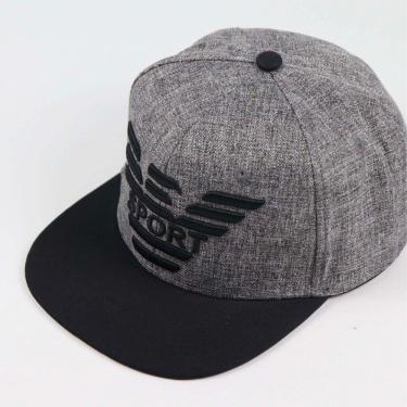 Imagem de Boné Snapback Com Águia Bordada Sport Com Aba Reta
