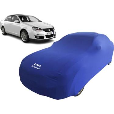 Imagem de Capa Tecido Automotiva Para Carro Volkswagen Jetta 2010 - Mz, Azul