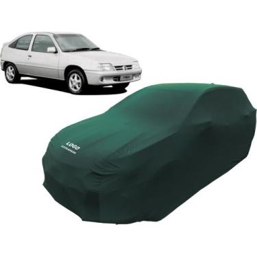Imagem de Capa Automotiva Para Chevrolet Kadett Tecido Helanca Lycra - Mz, Verde