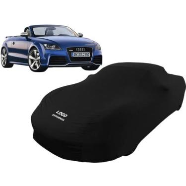 Imagem de Capa De Tecido Lycra Automotiva Audi Tt Roadster S-tronic - Mz, Preta