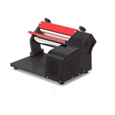 Imagem de Cilindro Laminador de Massa Elétrico 28cm Anodilar Preto Pão, 220V