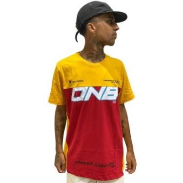 Imagem de Camiseta Masculina Especial Onbongo Nonos Amarela/Vermelha ON262-Masculino