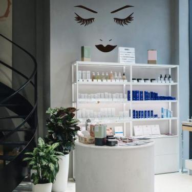 Imagem de Adesivo Salão de Beleza Sobrancelha e Cílios Decoração Clínica - Kanto