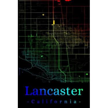 Imagem de Lancaster California: Your city, your region, your home! | Composition Notebook 6x9 plaid 120 pages