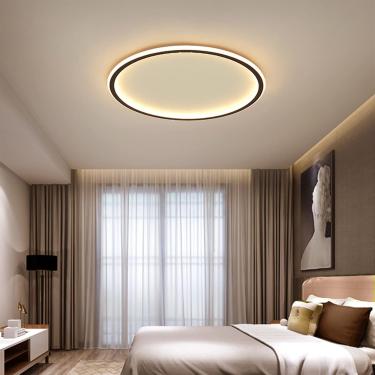 Imagem de Luzes pendentes de lustre vintage para sala de estar Lâmpada criativa simples (altura de luz ajustável), faixa de tecido de fibra de vidro para sala de estar + design de chapéu de ferro forj