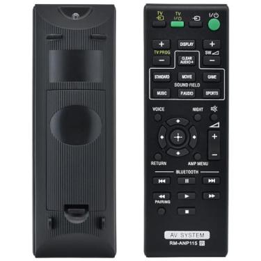 Imagem de XINFUTE Novo RM-ANP115 adequado para Sony AV Reciever Soundbar Controle Remoto HT-CT370 SA-CT770