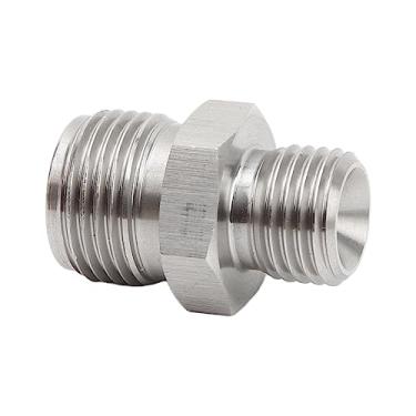 Imagem de Adaptadores de Trilho de Combustível Adaptics, Ajuste do Adaptador de Trilhos de Bomba de Combustível de Aço de Aço Inoxidável para a Sierra 2500 3500, Com Design de Tamanho