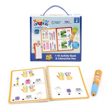 Imagem de Pasta de trabalho Educational Insights Hot Dots Numberblocks