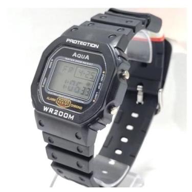 Imagem de Relógio Masculino Digital Áqua A Prova Dagua Clássico Militar - Aqua