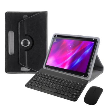 Imagem de Capa Giratória Para Tablet Lenovo Tab P11 Plus + Teclado + Mouse Bluet