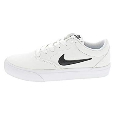 Imagem de NIKE SB Check Solarsoft Canvas, Branco Branco Preto Branco Gum Lt Brown, 42