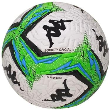 Imagem de Bola de futebol society kappa player, Verde
