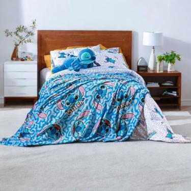 Imagem de Manta Flannel Disney Lillo Stitch - 1 Peça - Andreza Enxovais, Queen C