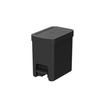 Imagem de Lixeira Com Pedal Trium 6 L Preto Ou