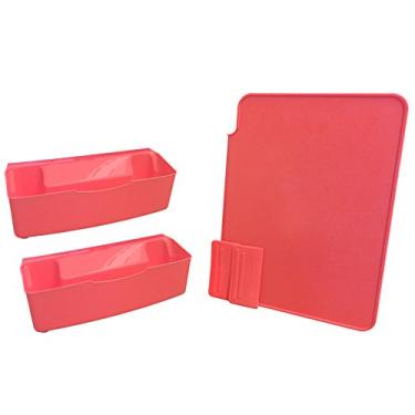 Imagem de Performance Conjunto de utensílios de cozinha para casa, apanhador de balcão e apanhador de tábuas de corte e melancia