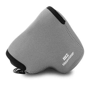 Imagem de MegaGear MG1574 Capa de câmera de neoprene ultraleve compatível com Canon PowerShot SX70 HS - Cinza