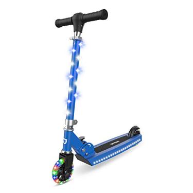Imagem de JETSON Jupiter Kick Scooter for Kids, LED Light-up Scooter, Adjustable Handlebar, Rear Brake, Lightweight Design, Blue