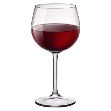 Imagem de Jg 6pç Taças Vinho Bormioli Rocco Riserva Cristal 480ml 20x10x10cm Transparente