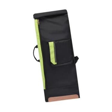 Imagem de kowaku Mochila de skate, bolsa de transporte para skate, mochila multifuncional de viagem para adultos, viagens e esportes ao ar livre, Verde