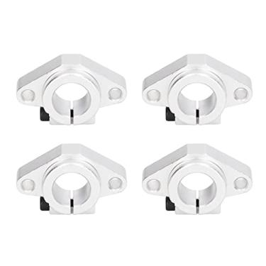 Imagem de Ymiko Guias de Movimento Linear, Suporte de Movimento Alumínio Liga Linear Principal Suporte do Eixo de 4 PCS Guia do Trilho Motion Rail Guide para Equipamentos Precisos (Shf16)