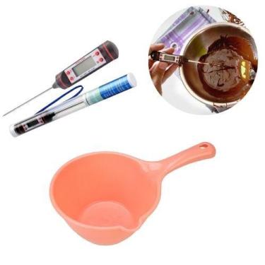 Imagem de Termômetro Digital Culinário Panelinha Derretedeira Chocolate - udland