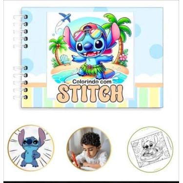 Imagem de Livro De Colorir Stitch Estilo Bobbie Goods 50 Folhas 180g