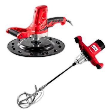 Imagem de Kit Desempenadeira Elétrica Cortag DEC 700 e Misturador HM120 ou HM140