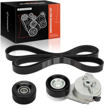 Imagem de A-Premium Kit De Transmissão Por Correia Serpentina Engine Compatível Com Cadillac Eldorado 1998-2002, Deville 1998-1999 - 4,6 L