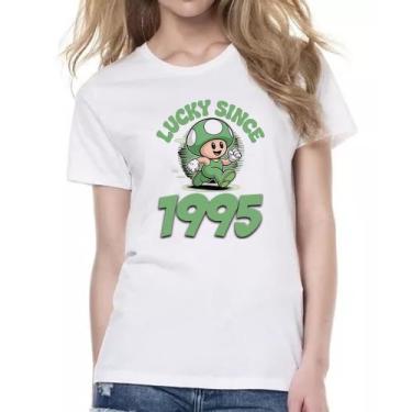 Imagem de Camiseta Baby Look Lucky Since 1995 - Alearts, P
