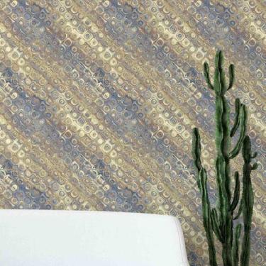 Imagem de Papel De Parede Adesivo Sala Abstrato Luxo Dourado Rolo 3m - DELIQUADR