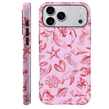 Imagem de DAIZAG Capa compatível com Z10MJ Pro Max, capa de proteção contra choque durável para meninas e mulheres, polvo água-viva tartaruga concha