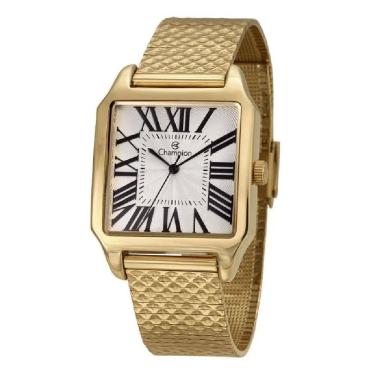 Imagem de Relógio CHAMPION feminino dourado analógico CN21318H