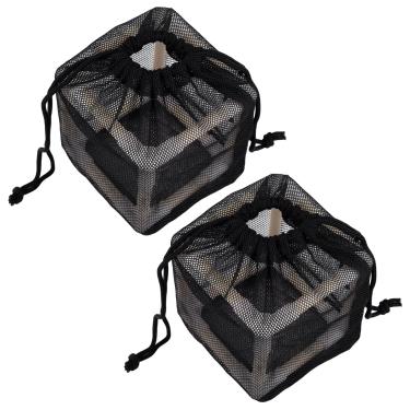 Imagem de 2un Caixa Filtro para Bomba Lago, 12,7cm Nylon Anti-Entupimento Bolsa por Filtro Bomba Lago para Evitar Que as Bombas Piscinas em Cascata Sejam Obstruídas por Detritos Folhas e Pedras