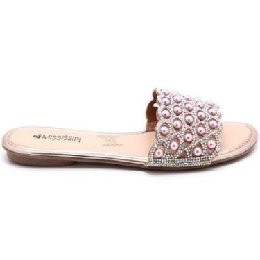 Imagem de Chinelo Mississipi Slide Brilho Pérola Feminino Q4411-Feminino