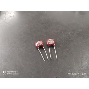 Imagem de 1x Capacitor Mica Prata 680pf/100v 2% Icl
