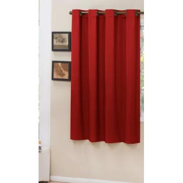 Imagem de cortina pequena de PVC cortina blecaute 1,40x1,80m cortina corta luz b